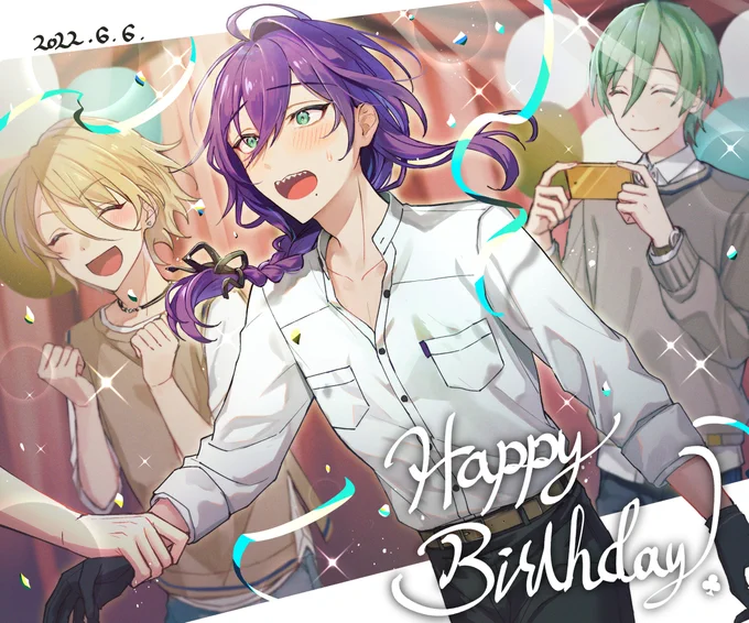 🎊🎈🎂お誕生日おめでとう🧸🎈🎉
𝘽𝙄𝙂💗𝙇𝙊𝙑𝙀…💐

#礼瀬マヨイ誕生祭2022 
#礼瀬マヨイ生誕祭2022 