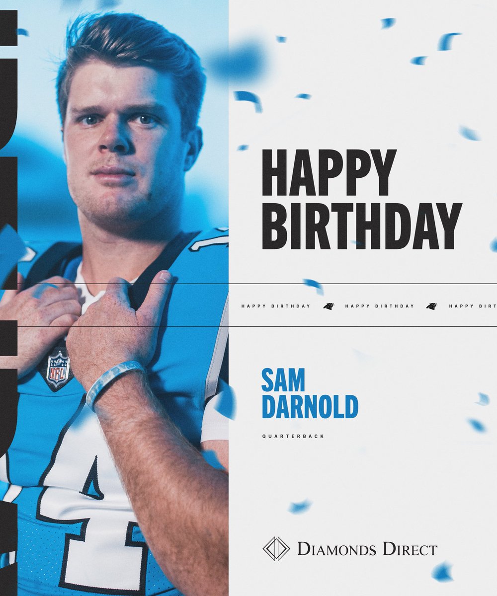Panthers's tweet photo. HBD Sam 🙌 https://t.co/Gx2IZYlwDw