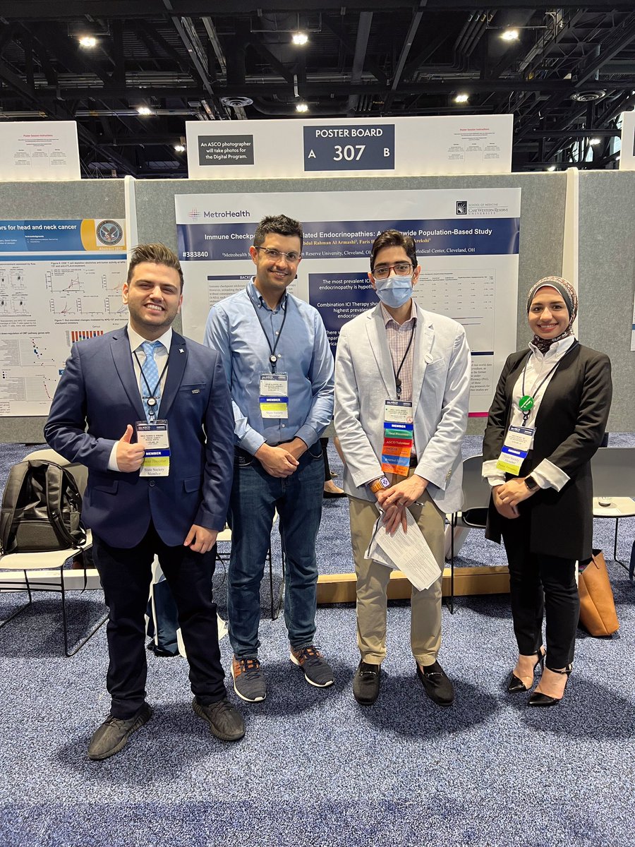 Pleasure meeting #ASCO famous Twitter and social media editor
Dr. Rafeh Naqash
<a href="/thenasheffect/">Rafeh Naqash, MD</a> 🤩✨✨

#ASCO2022 #ASCOiSpy <a href="/ASCO/">ASCO</a>