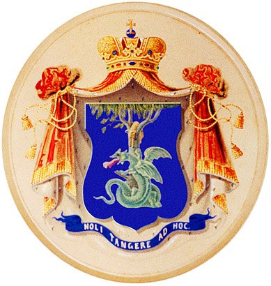 Sausruqo's tweet photo. #Abaza/#Abazin/#Apsua Coat of Arms for family/dynasty, princes of #Chkuan.

Influenced by the Abaza, they are descended from the Georgian princes #Chikovani, whose representatives later ruled in #Mingrelia under the name of #Dadiani.

Related Link: https://t.co/6nK6uYBuyf https://t.co/1bRNDE9I5S