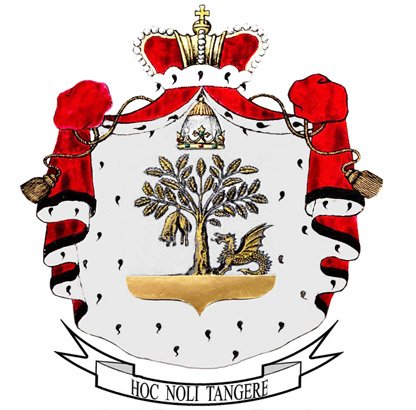 Sausruqo's tweet photo. #Abaza/#Abazin/#Apsua Coat of Arms for family/dynasty, princes of #Chkuan.

Influenced by the Abaza, they are descended from the Georgian princes #Chikovani, whose representatives later ruled in #Mingrelia under the name of #Dadiani.

Related Link: https://t.co/6nK6uYBuyf https://t.co/1bRNDE9I5S