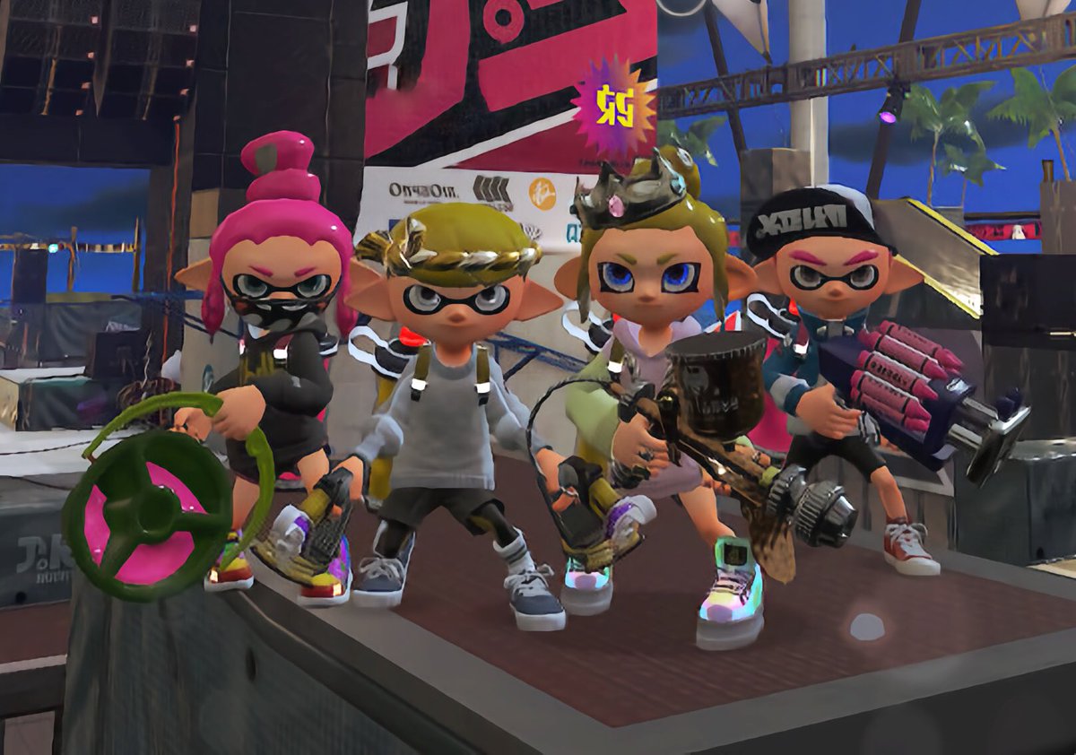 Gestern Nachmittag haben wir uns in unserem dritten Match der Saison den Sieg gegen <a href="/TentakleckserTK/">TentaKleckser-Official</a> geholt, welche allerdings nur zu dritt antreten konnten…
Trotzdem GGs nach dem 5:0!

Roster:
<a href="/Quarki_/">Quarki</a> (Zap)
<a href="/Marky_spl/">marky🐬vanilla🔛🔝</a> (Charger)
<a href="/marjora0503/">mαrjσrα</a> (K-Shot)
<a href="/jadon2812/">Jadon</a> (Splash)