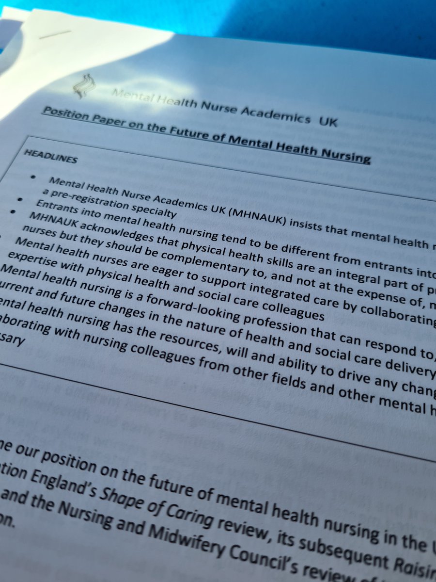 dan_warrender's tweet photo. Reading on the train as I head for RCN Congress to present this discussion item. 
Doing my best to stand up for mental health nursing. https://t.co/eaBUsmcfeV https://t.co/tJR8S4eBNW