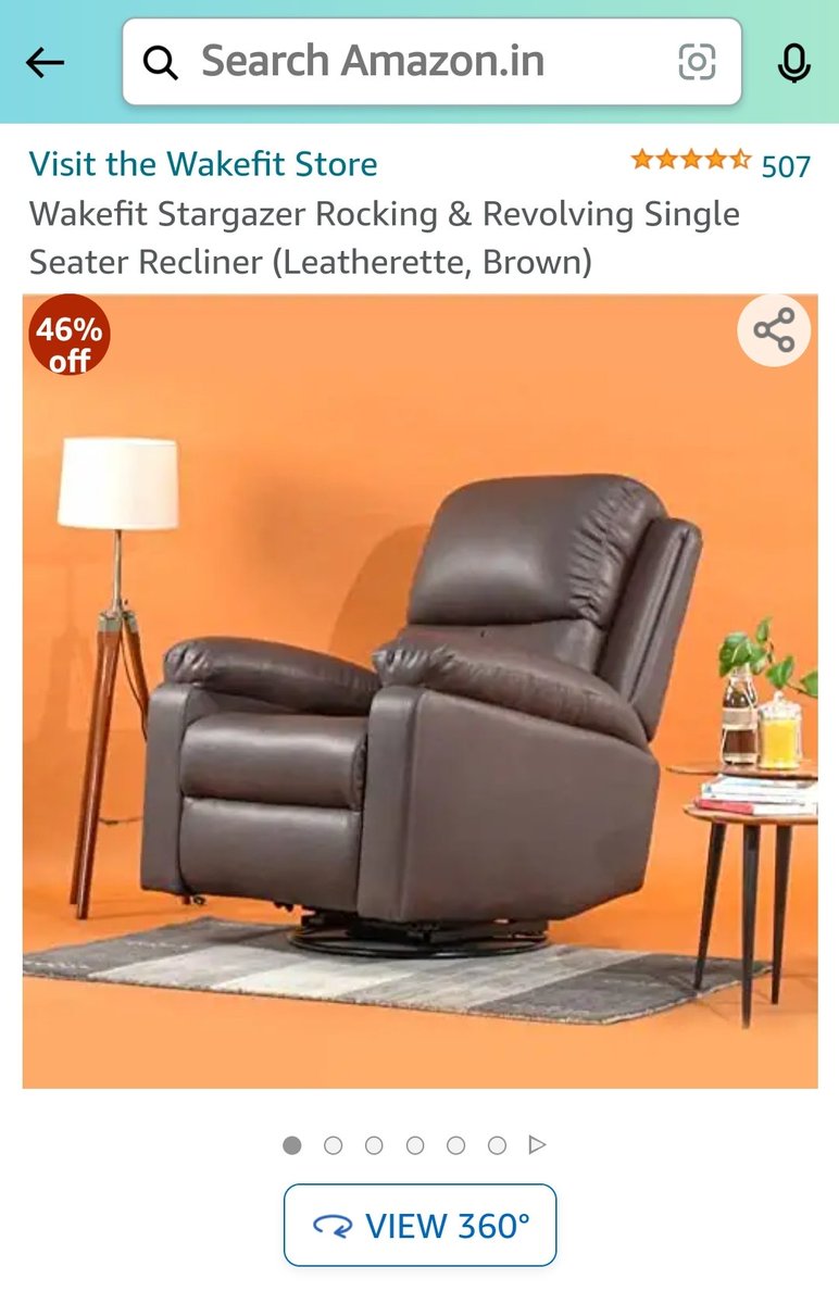 dmchheda's tweet photo. I am celebrating my 50th birthday on June 7th. I want to gift myself stargazer rocking &amp; revolving recliner chair but delivery date shown is June 20th on your website. This chair is lying in display at your Ahmedabad showroom on S G Highway. https://t.co/FAgYe04HQr