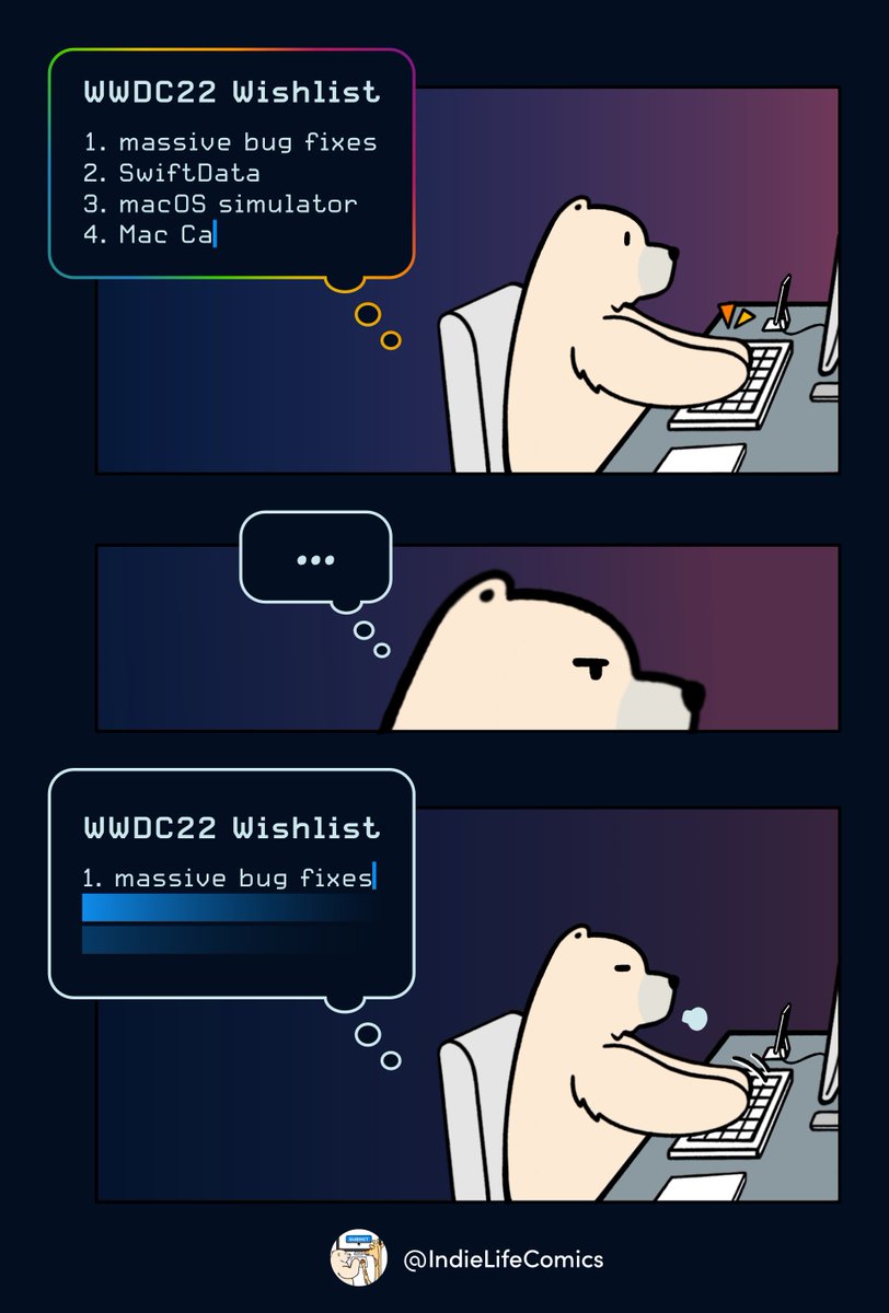 #WWDC22 Wishlist