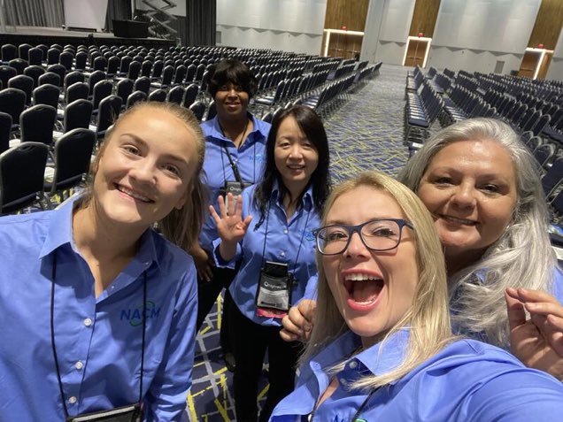 NACM_National's tweet photo. The NACM National staff cannot wait to meet you all here at the 126th annual #creditcongress! Come say hi! https://t.co/AooP87GuqC