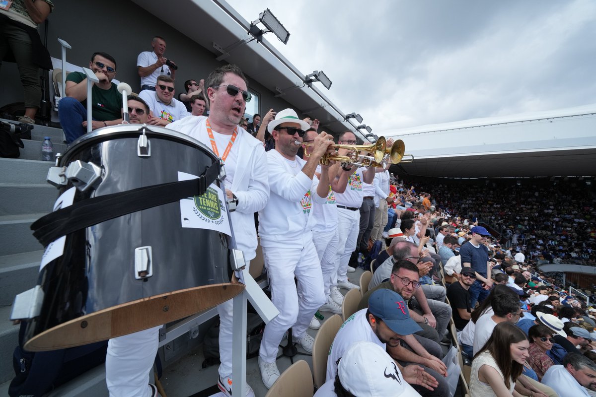 rolandgarros's tweet photo. It's a vibe ✅

#RolandGarros https://t.co/ncFqdSMAK2