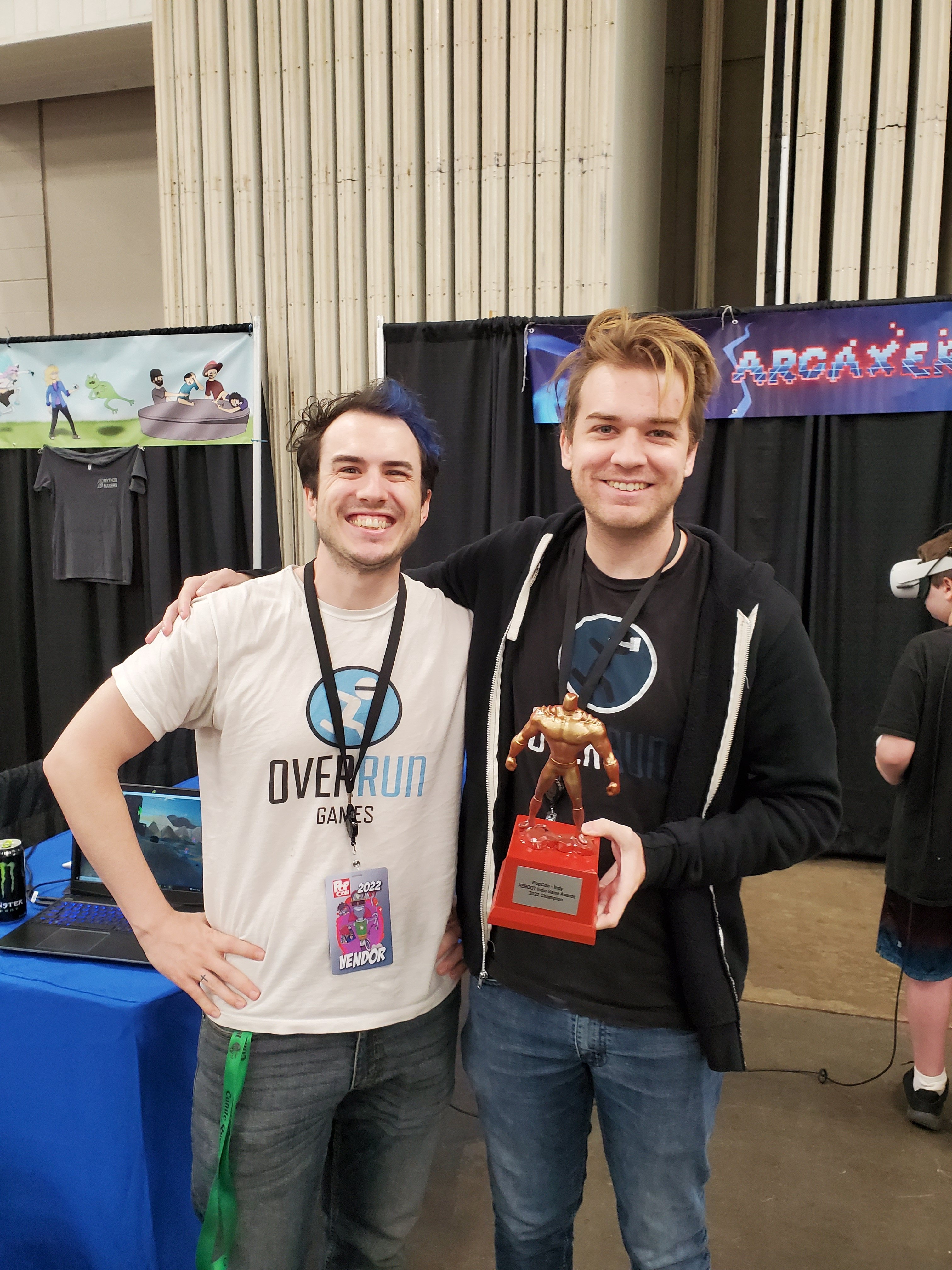 Indy PopCon – Arcaxer Wins the 2022 Reboot Game Awards! – Arcaxer