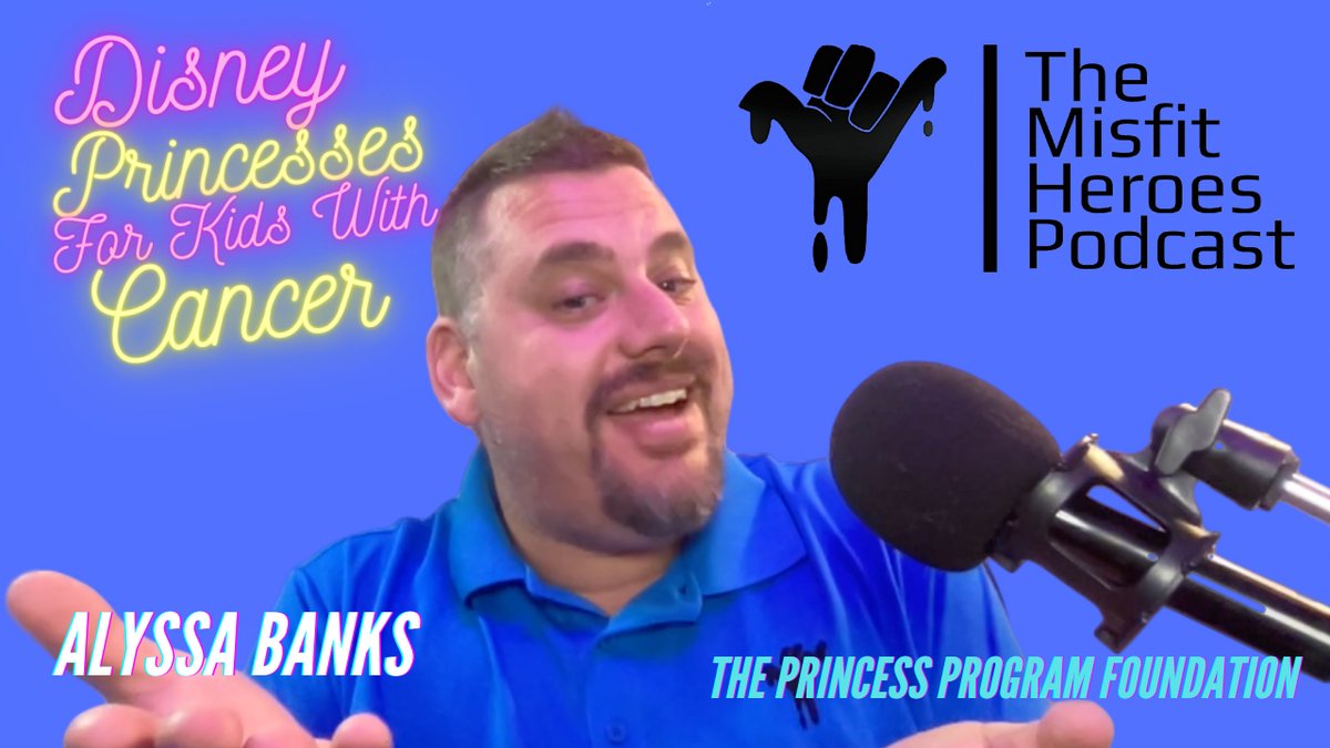 misfitheroes1's tweet image. New #podcast episode is up now with @princessprogram.official We discuss what it takes to #stayincharacter as #disneyprincesses when kids talk about #chemo