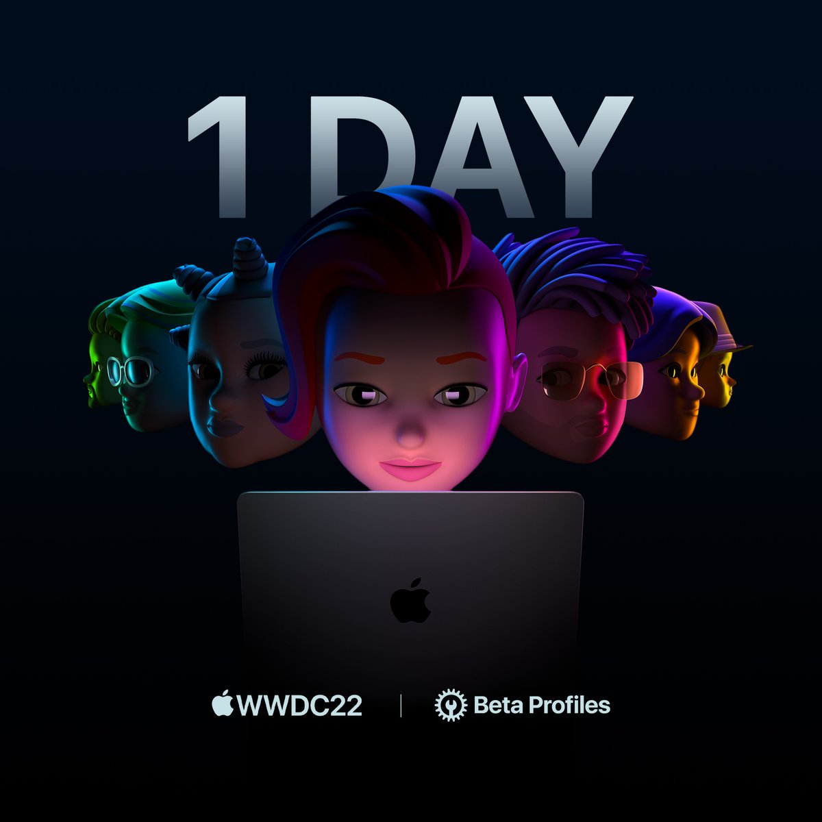 BetaProfiles's tweet photo. One more day! ⏰
#WWDC22 #BetaProfiles https://t.co/XZHk2117Ws