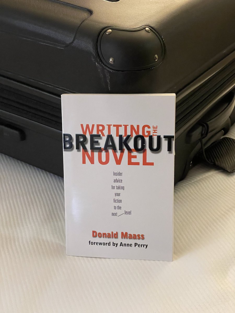 After a brilliant MasterClass with ⁦<a href="/DonMaass/">Donald Maass</a>⁩, opted for some extra inspiration on the plane ride home. Grateful to be learning from the best. 🙏🏼🙏🏼🙏🏼 #amwriting