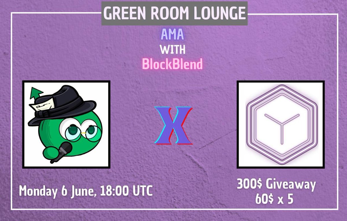 We're joining the Green Room Lounge for an AMA tomorrow on their telegram!

Join us from 6pm UTC
t.me/TheGreenRoomLo…

#stayanonymous