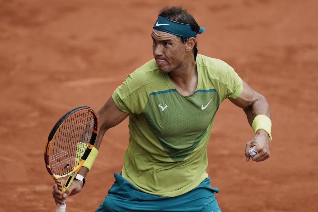 🏆🏆🏆🏆🏆🏆🏆🏆🏆🏆🏆🏆🏆🏆

¡SIIIIIII! ¡14 ROLAND GARROS! 

6-3 6-3 6-0

DON RAFAEL NADAL PARERA 💪🏽🇪🇸

#RolandGarros