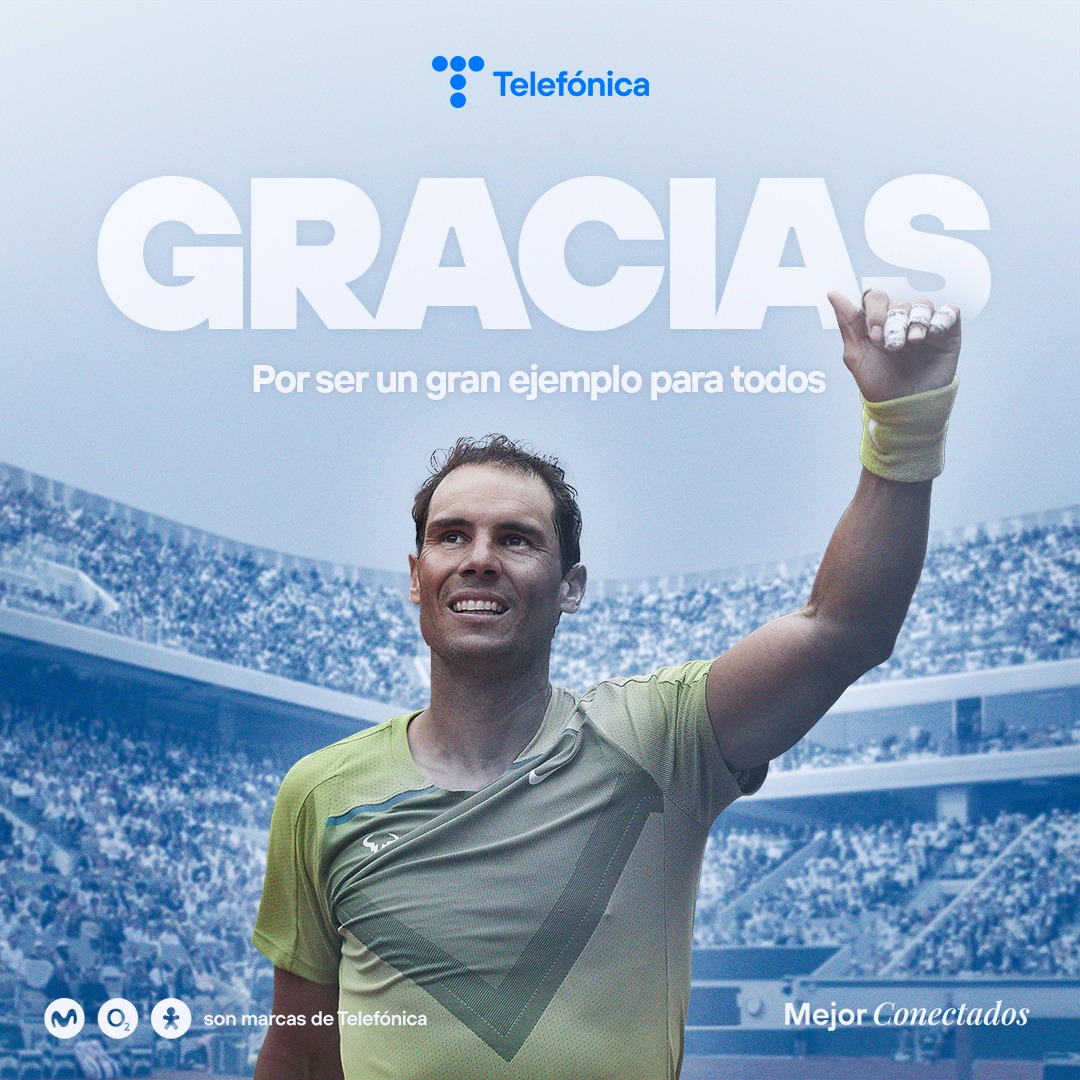 G R A C I A S <a href="/RafaelNadal/">Rafa Nadal</a>
Por ser un gran ejemplo para todos