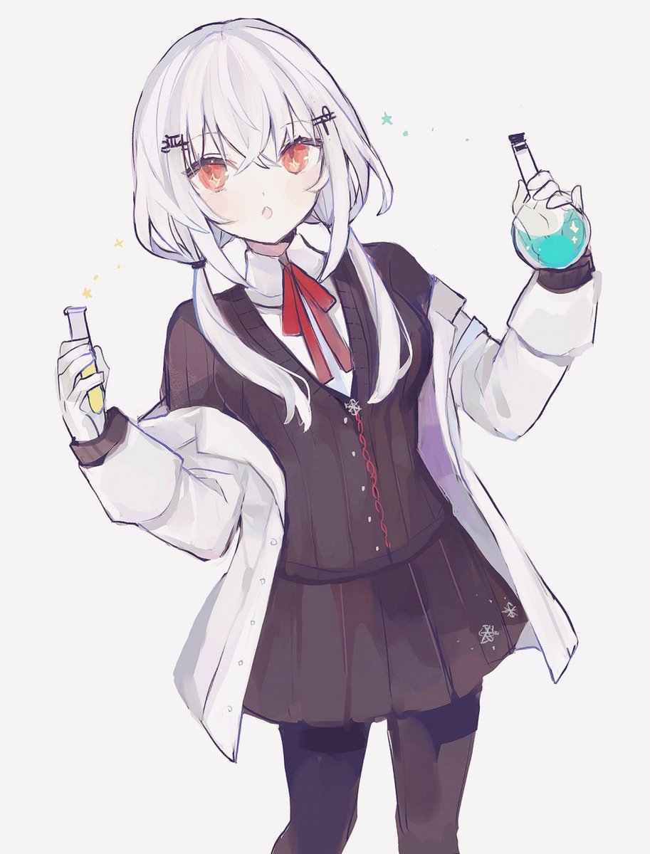 「#はかせレポート
⚗️ 」|眞久のイラスト