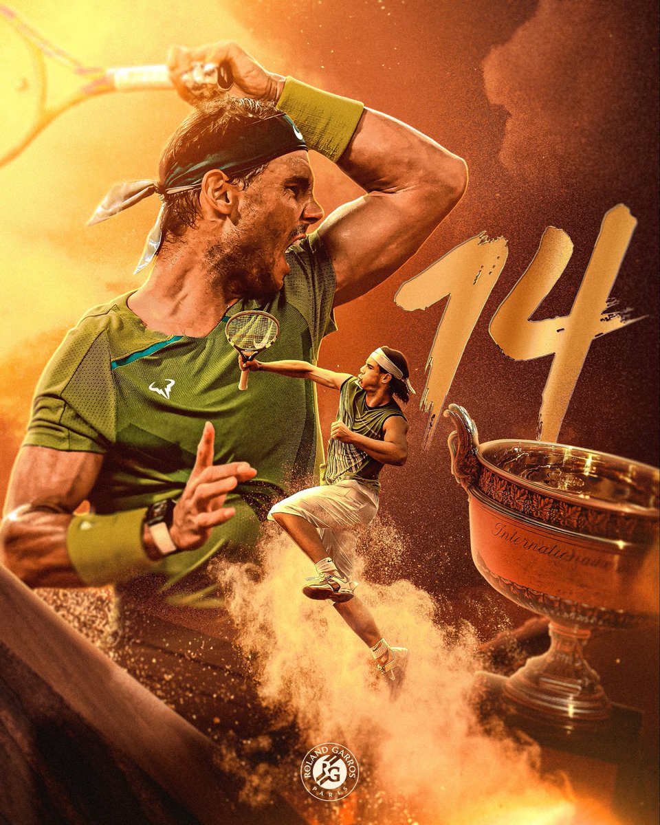 🏆 Şampiyon Rafael Nadal!

Finalde Casper Ruud’u 3-0 ile geçen İspanyol tenisçi, Roland Garros’ta 14. toplamda ise 22. Grand Slam şampiyonluğunu elde etti.

#RolandGarros