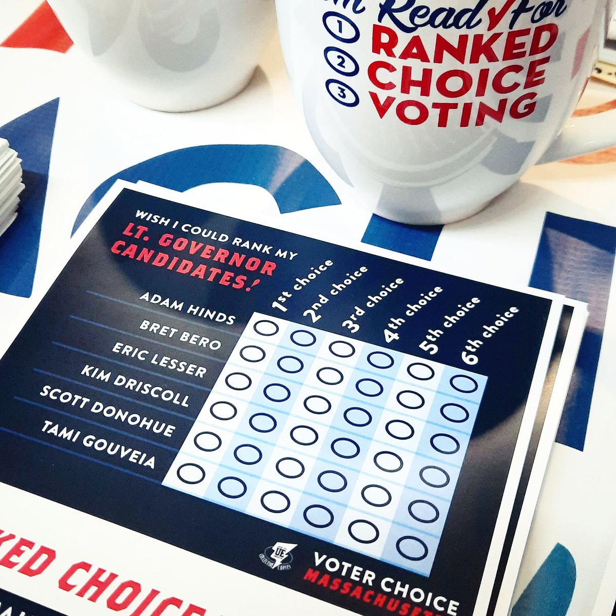 Plenty of delegates at yesterday's Mass. Democratic Party nominating convention were thinking: #IWishICouldRank my choices for the Lieutenant Governor's race. Especially since #RCV is on the party's platform!