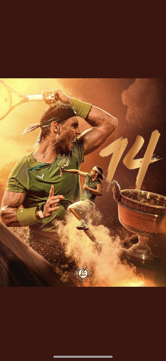 Senin gibi büyük  bir sporcuyu izlediğim için çok sanslı ve gururlu hissediyorum. Mucize adam #Nadal #GOAT