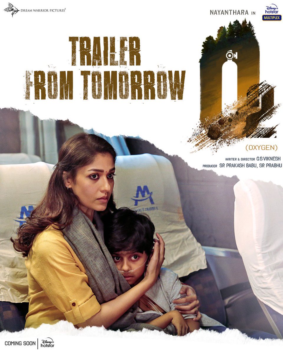 arjunannk's tweet photo. #O2Trailer from Tomorrow
#Nayanthara @GsViknesh @that_Cameraman @Composer_Vishal @EditorSelva @ArtSathees @prabhu_sr @disneyplusHSTam
#O2onHotstar #O2TheFilm #O2 #O2TrailerfromTomorrow https://t.co/AElWjoIZpr