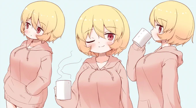 普通にかわいく描けたのでこちらにもな… 