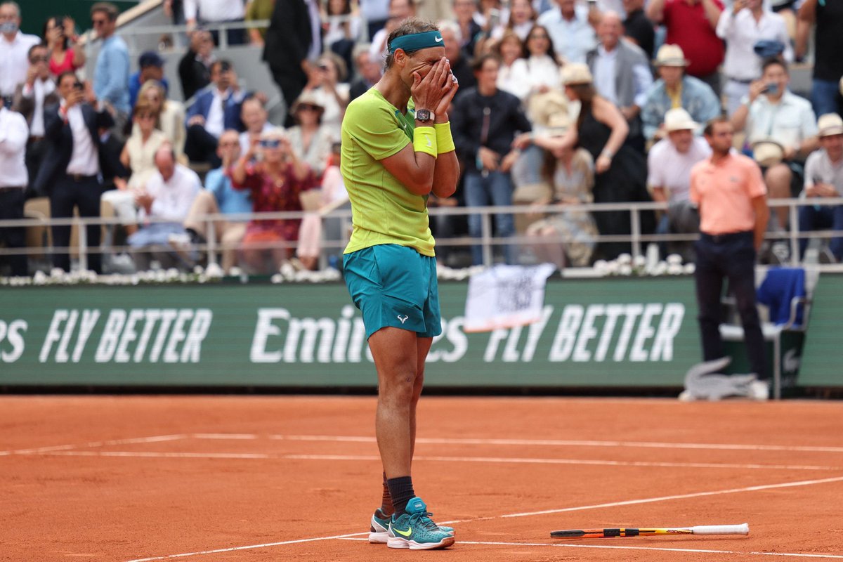 ODDSbible's tweet photo. The three certainties in life:

- Death 💀 
- Taxes 💰
- Rafael Nadal winning on clay 🏆 https://t.co/Cms0V5N1eA