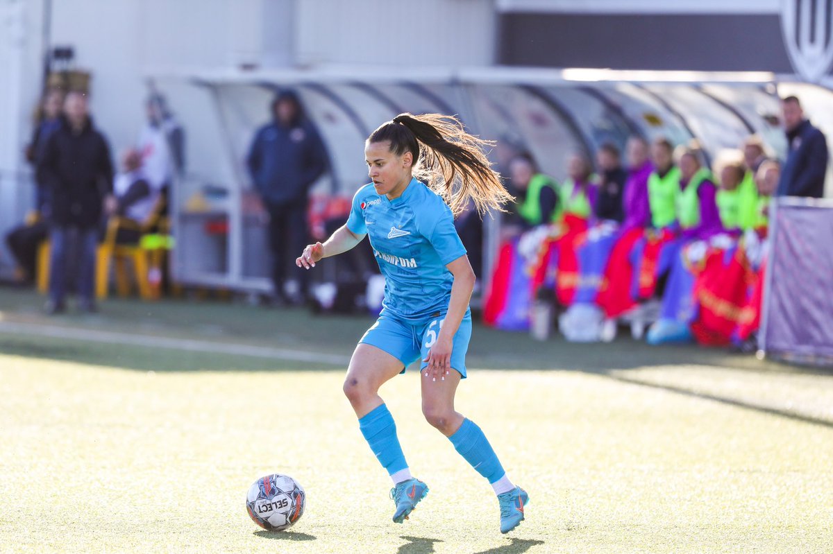 O <a href="/zenitwomen/">Женская футбольная команда «Зенит»</a> venceu o Rostov por 3-0 com um hat-trick de Ana Dias.

📸 <a href="/zenitwomen/">Женская футбольная команда «Зенит»</a>