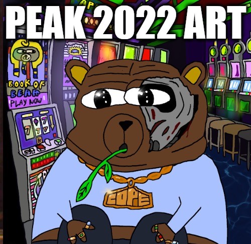 probably the highest quality art you will find this year <a href="/bobo_degen/">Bobo Degen Apocalypse</a> #bobodegen