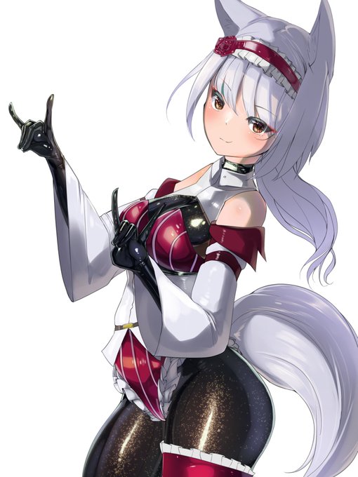 [skeb]黒インナーにラメ入れてみました 