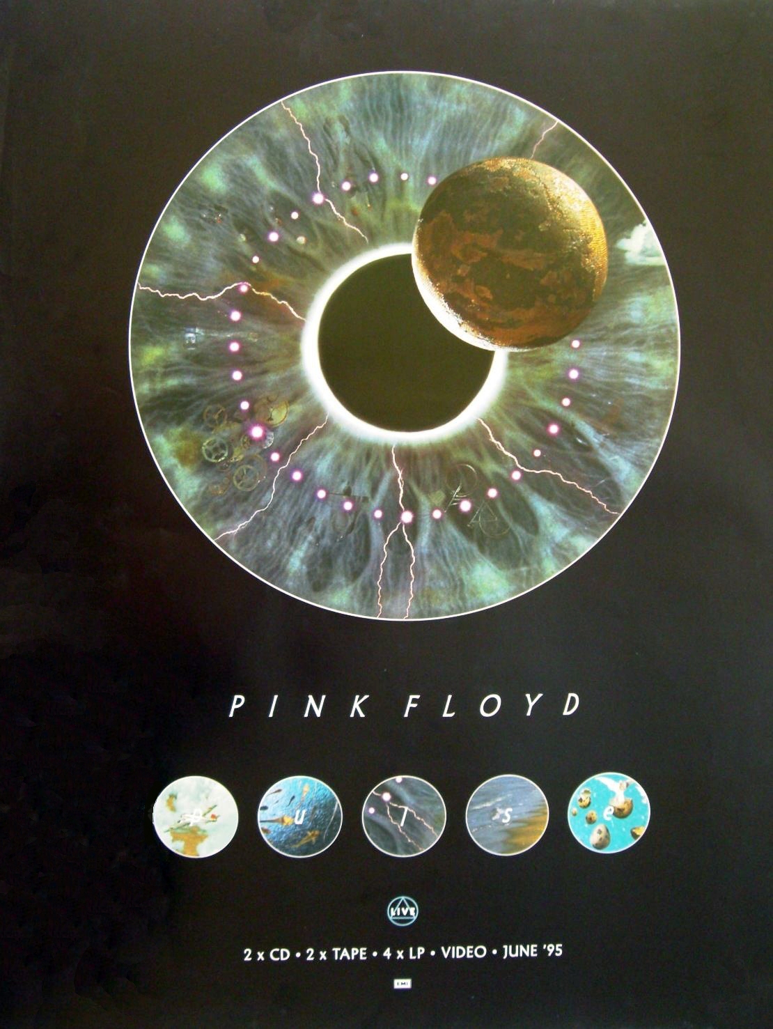 Pink Floyd on X: Today in 1995, the original release of Pink