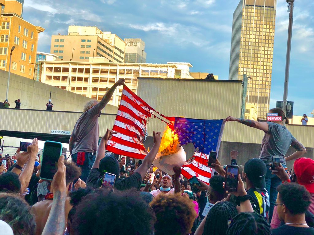 GAFollowers's tweet photo. The George Floyd protest in Atlanta precisely 2 years ago.. https://t.co/yzpdMQt11S