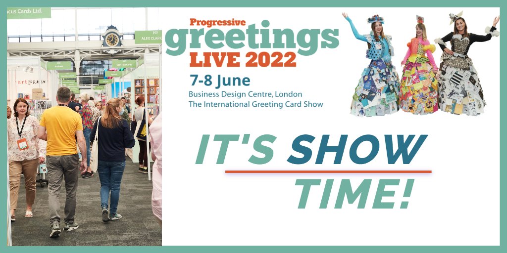 RETAILERS! PG Live opens on Tuesday... you can of course show-up and be welcomed but it's always great to be registered in advance. Don't miss the only dedicated greeting card exhibition. Register for free, here: bit.ly/PGLive22