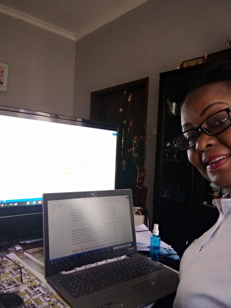 Concesa17's tweet photo. As I was going through PhD life, a single laptop or screen wasn't enough🙆 #phdlife #phdvoice #phdchat https://t.co/I8V1atvr4h