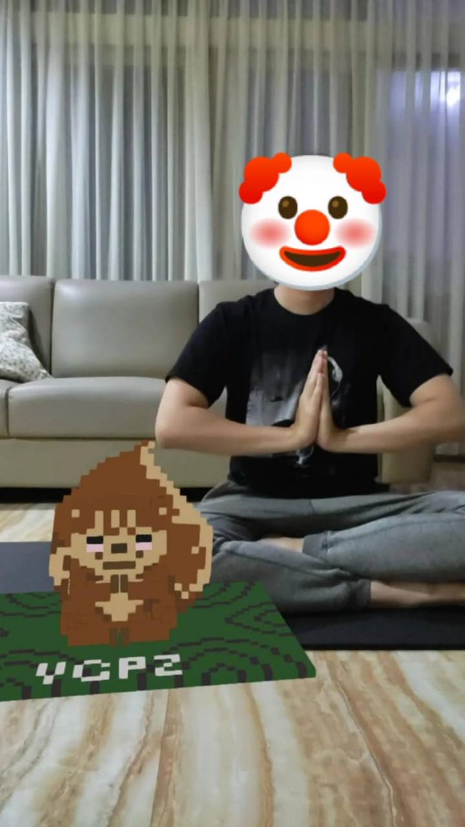 Doing yoga
#yogapetchallenge #YGPZ <a href="/thenftdreamer/">PapaBelly</a> <a href="/LuckyGenesis_/">LuckyGenesis</a> <a href="/notJessus/">JESS</a>