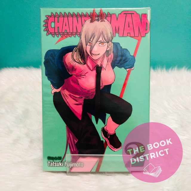 shopbyeolph's tweet photo. I'm selling [ENGLISH MANGA] CHAINSAW MAN, VOL. 2 for ₱799. Get it on Shopee now! https://t.co/C3HzJw0jDB #ShopeePH https://t.co/WKV4SbZBED