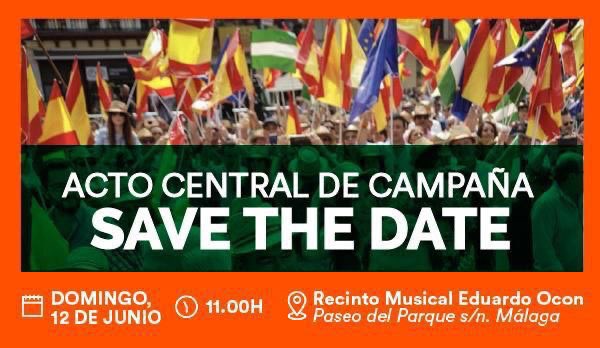 CsDosHermanas's tweet photo. Te esperamos en el Acto Central de Campaña el próximo domingo en Málaga  💚 #ElCambioQueFunciona https://t.co/BUsVivRIvz