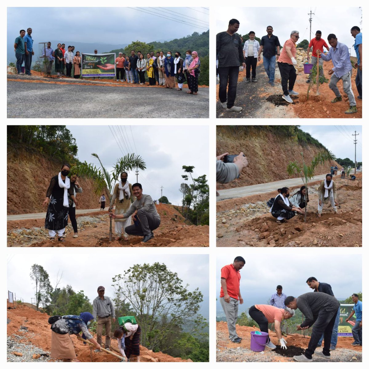 DiproZiro's tweet photo. Plant a tree for a better tomorrow..

Massive tree plantation organised in  Lower Subansiri District on the occasion on World Environment Day.

#WorldEnvironmentDay2022 #PlantATree https://t.co/WEWTmSQC6k
