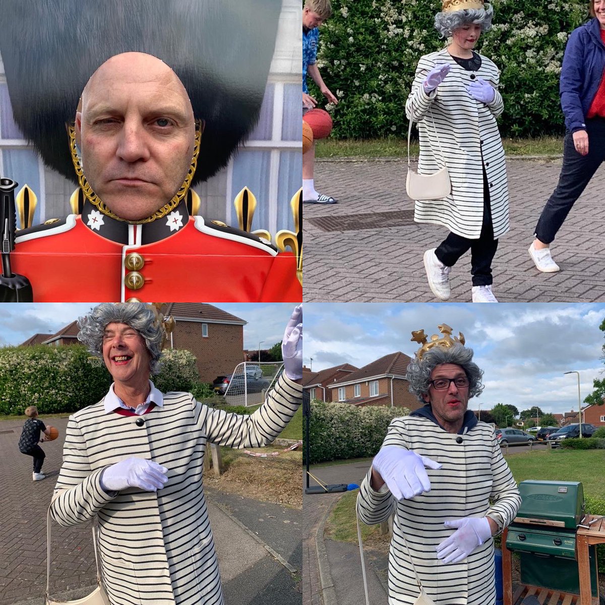 SKingsy's tweet photo. An amazing Lord Close Jubilee party! The weather was hit &amp; miss but we all smiled all day! #JubileeCelebration #PlatinumJubilee #Leicestershire #HM70 #corgi #PlatinumJubileeCelebration https://t.co/BUEGixE0Cg