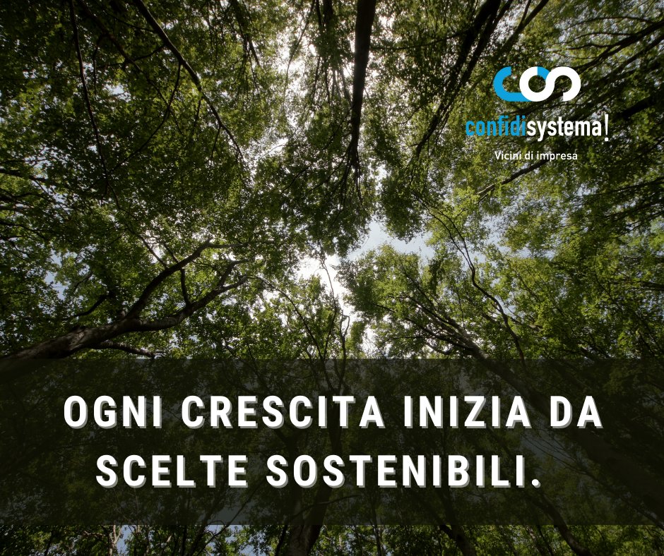 ConfidiSystema's tweet photo. 5 giugno 2022
Giornata mondiale dell’ambiente 
#noicisiamo https://t.co/uY6oXJqeoV