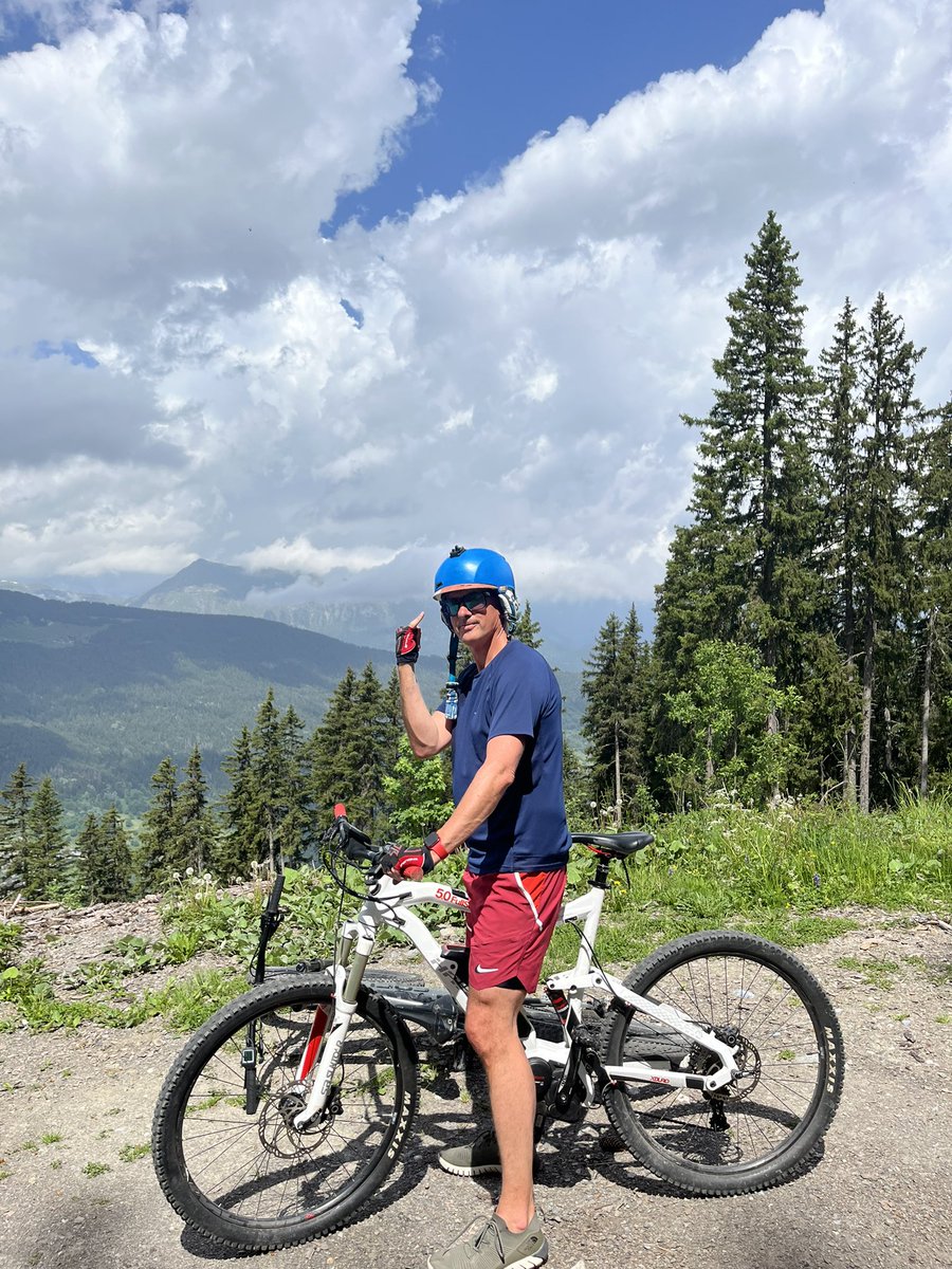 3valleychalets's tweet photo. Sunday morning ebike in Meribel &amp; La Tania with @lukaduka1 @JLDecor1 #latania #ebike #summeralps #getyourselvesouthere https://t.co/1uWTAEpWeV