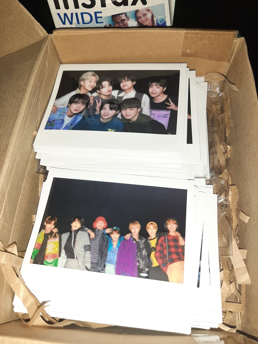 bobicart's tweet photo. #bobiupdates
— BTS OT7 Wide polas
♧ batch 2 polaroids arrived at my address today !!
♧ just checked out all packmats kanina rin ! https://t.co/dhcHnaLAUE