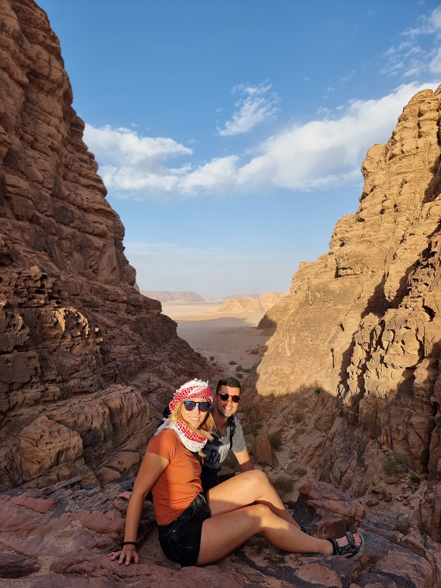 axisdmc's tweet photo. Isaac and Belen from the travel blog Viajo Como Quiero visiting Wadi Rum
https://t.co/aQCmQwxdV5
https://t.co/aC4tfjTB9R...
https://t.co/FuIXtrKfCG
#jordan #spain #travelblog #travelbloggers #wadirum #viajocomoquiero #axisdmc #adventure #adventuretravel #desert #sand #dunes https://t.co/3C7f3uf4kU