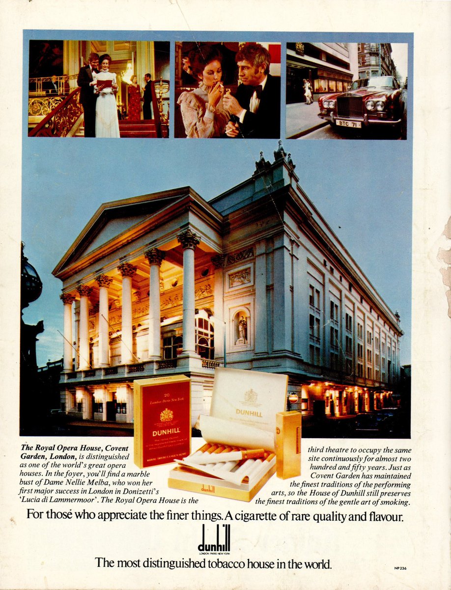 The House of Dunhill, the most distinguished tobacco house in the world,  takes pride in presenting Dunhill King Size Filter Cigarettes, available in  your choice of superb burgundy and gold boxes.