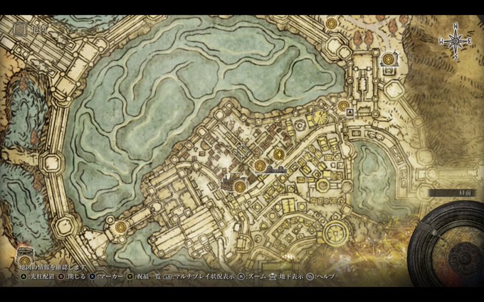 多分、北側の探索終わり。そして普通に地下があった……怖い 