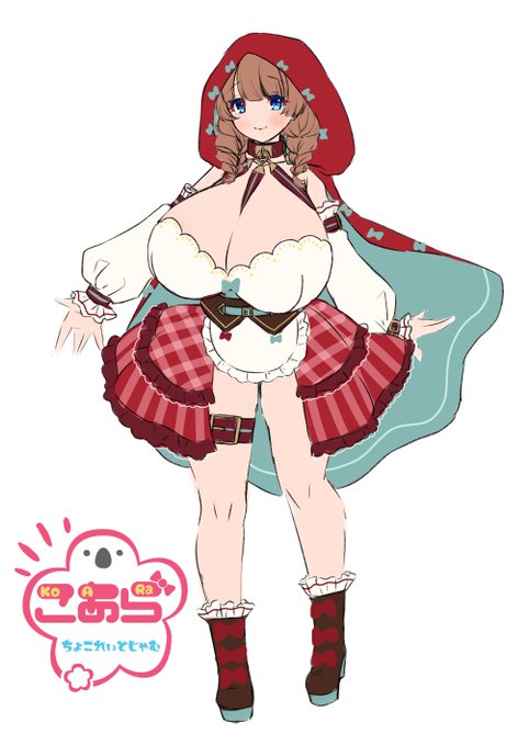 息抜きキャラデザ赤ずきん編
実用化するならもっと詰めたいです 