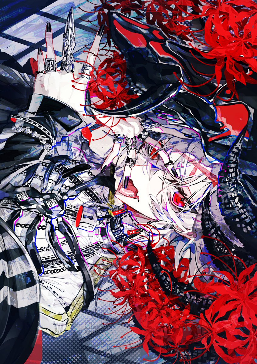 murakaruki's tweet photo. 『RED』 https://t.co/7iG1g4RCgv