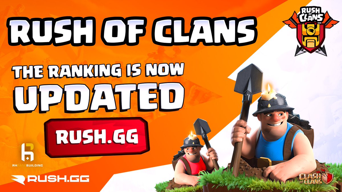 RUSHGGCoC's tweet photo. Now you can see all the clans who qualified for the Tier 1 and Tier 2 Cups on our website! 🧮
https://t.co/zSR9o9t87q
There are some huge clans in Tier 2 as well 😁
Which ones do you think are the favorites there and who are the dark horses? 🤔 https://t.co/w27ubCmYdb