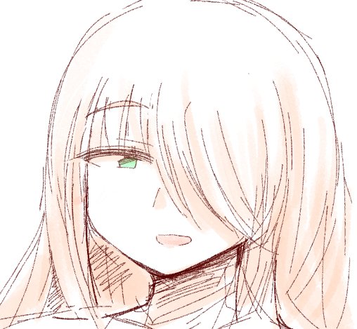 普段あんまり描かないけどシュッとした感じのお姉さんも練習したみある 