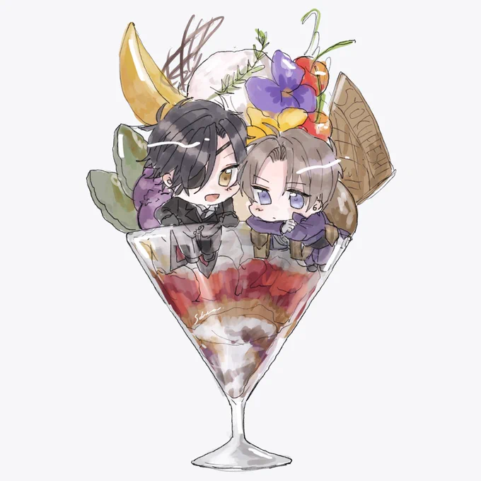 燭へしパフェ 