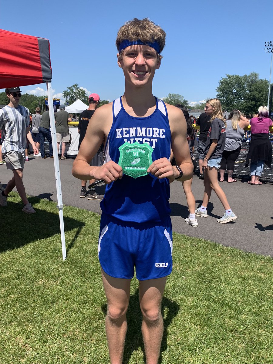 MLBieron's tweet photo. Double patch weekend for this kid at Sectionals! 800m and 1600m Keep Running Aidan-great season KW! https://t.co/4yZxlTyJU6