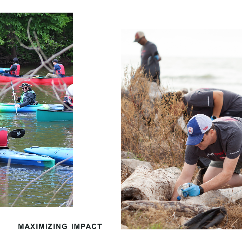 DowNewsroom's tweet photo. Each year, #TeamDow mobilizes global waste cleanup campaigns to address plastic pollution, raise awareness around responsible waste management and #ImagineBetter.

So, how’s it going?

Here’s the impact we made in 2021.

#WorldEnvironmentDay
#PullingOurWeight
#Dow125